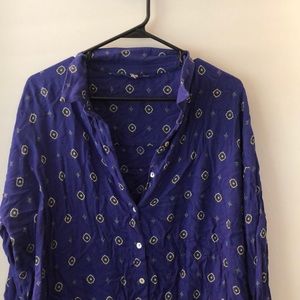 Free People Intimately Button Down Top
